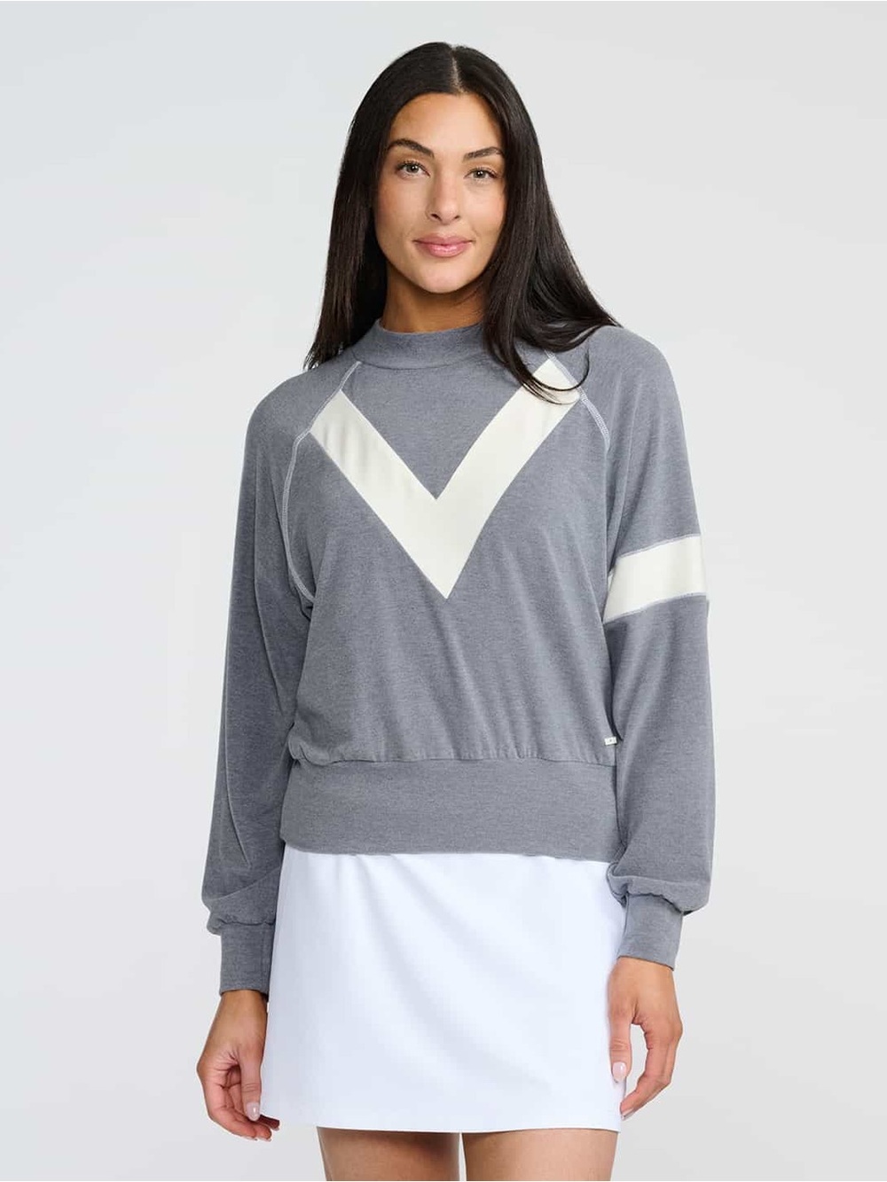 NWT PXG Country Club Sweatshirt Gray Golf Lightweight Long Sleeve Size Large